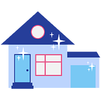 Sparkling-Clean-House-Icon