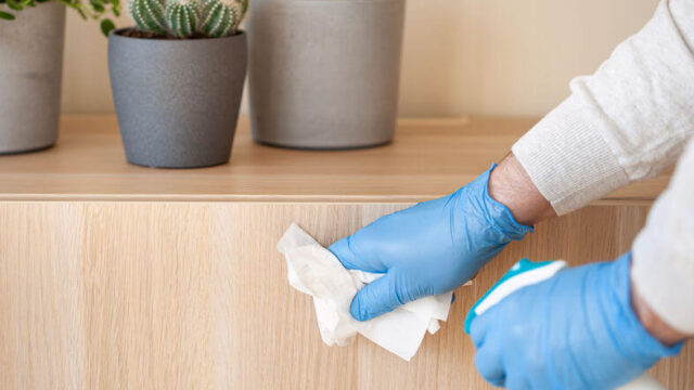Disinfecting-Surfaces cleaning